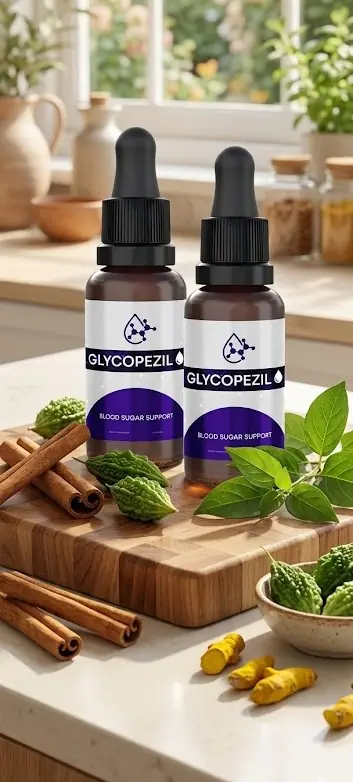 GlycoPezil natural glucose balance drops with plant ingredients